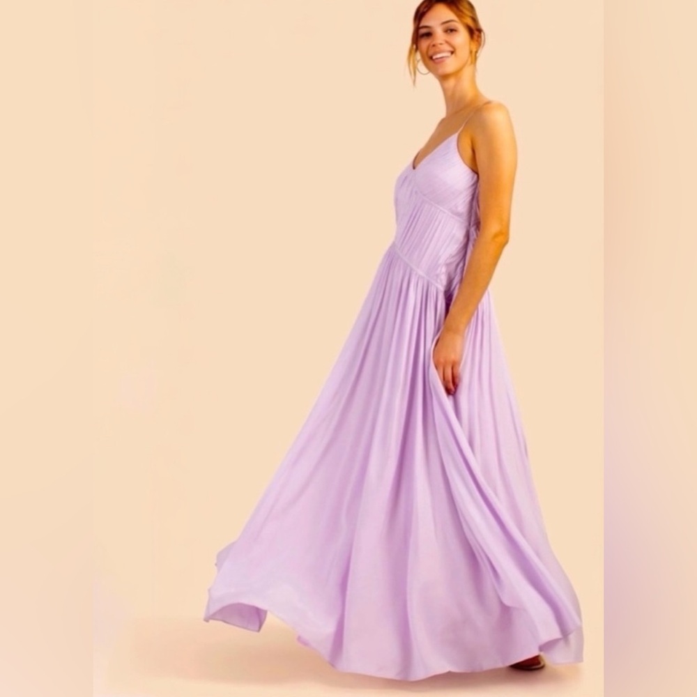 Trina Turk Lavender Maxi Dress